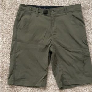 PrAna Men’s Shorts Ranger Green 34”